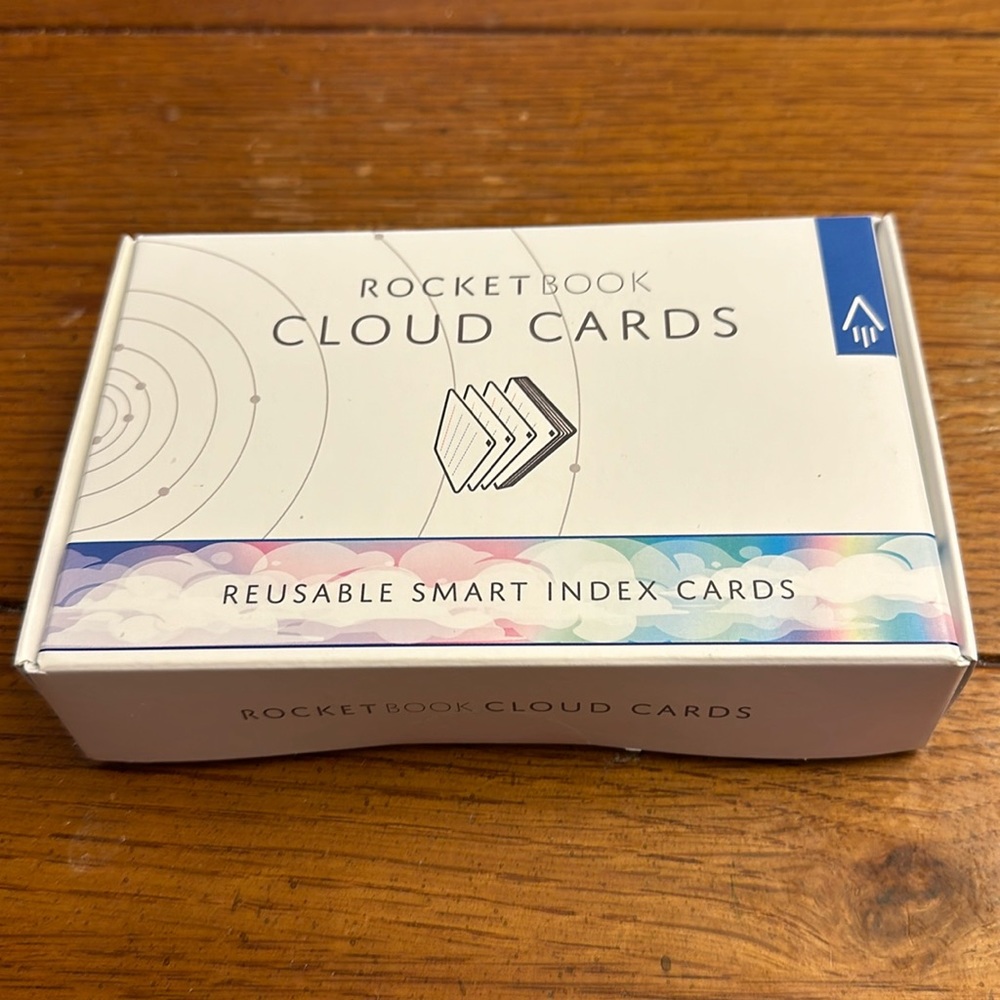 Rocketbook Reusable Notecards - 80 Pack